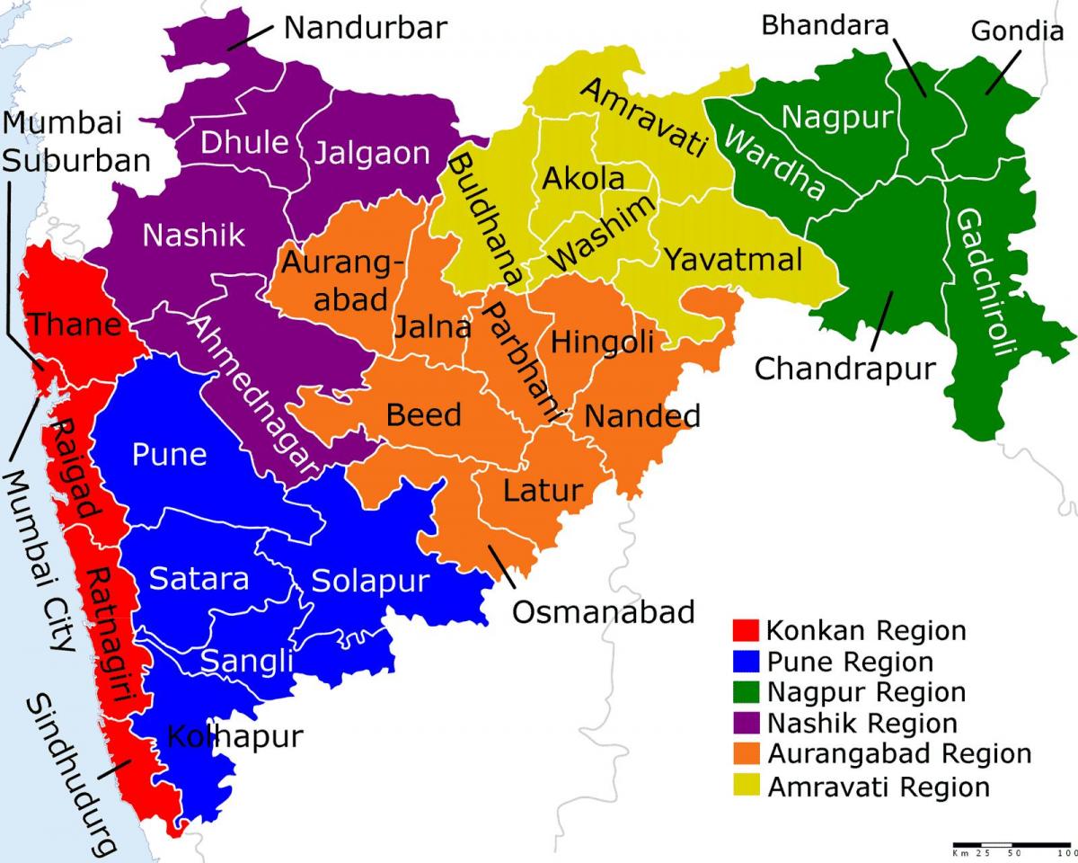 Maharashtra Mumbai haritası