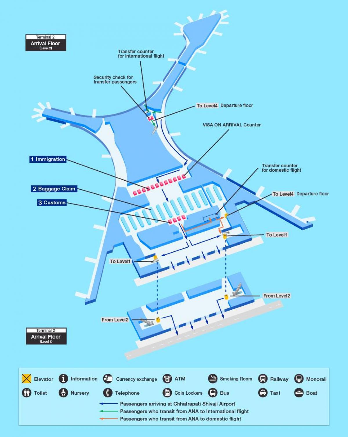 Mumbai Uluslararası Havaalanı Haritayı göster