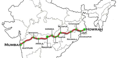 Akdeniz Mumbai ekspres yolu göster