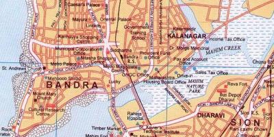 Bandra Mumbai haritası