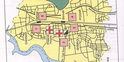 Dahisar, Mumbai haritası