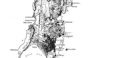 Mumbai haritası Adası