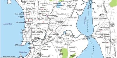 Mumbai central haritası