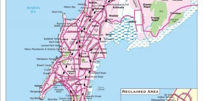 Mumbai otobüs güzergahı haritası